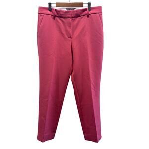 Women's Talbots‎ Hampshire Ankle Trouser Dress Pants Size 10P Coral Pink Career